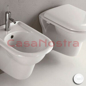 Набор унитаз с крышкой и биде подвесное Olympia Ceramica Federica